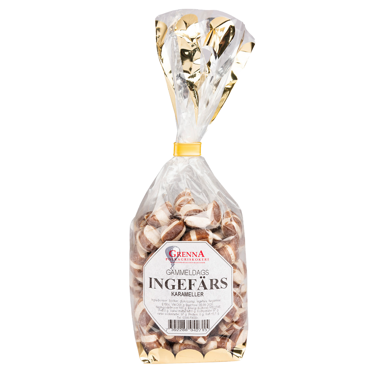 Ingefärs karameller