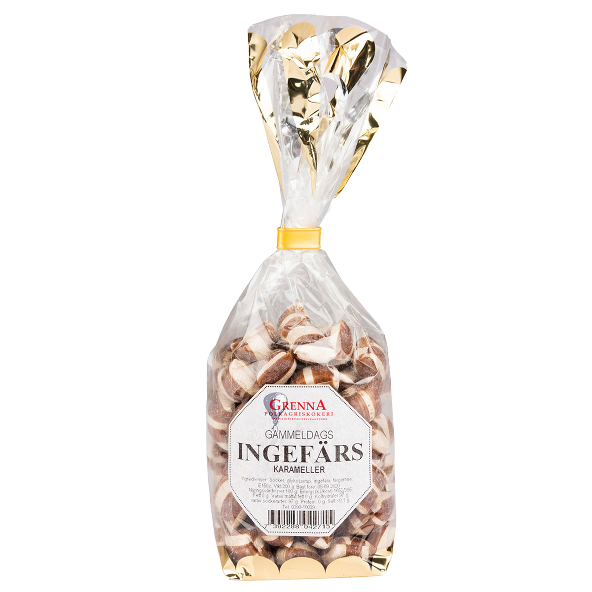 Ingefärs karameller