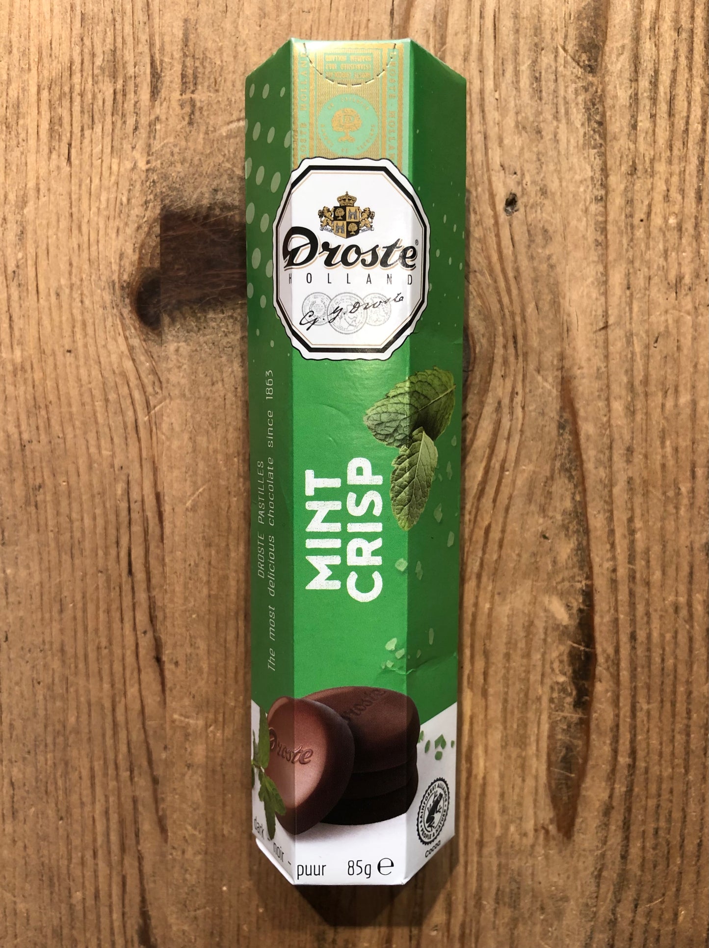 Droste Choklad Mint crisp