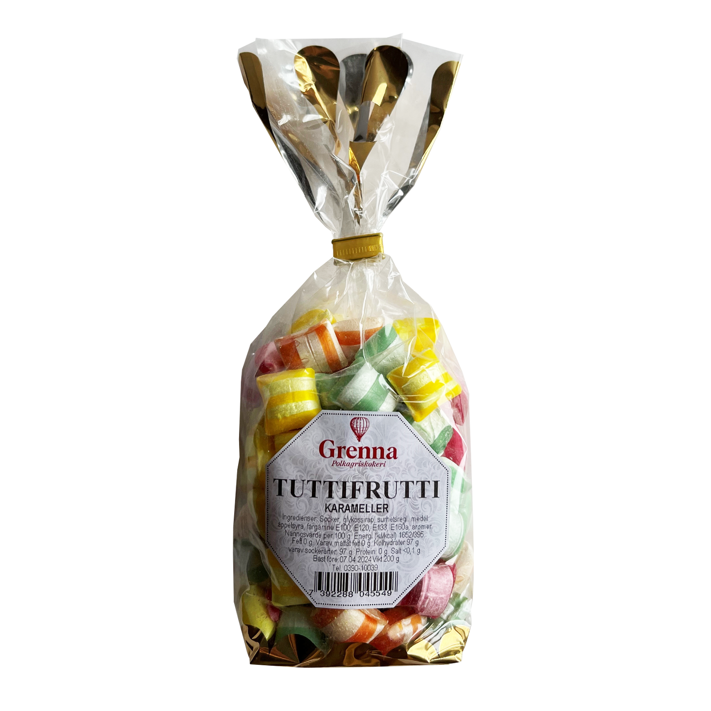 Tuttifrutti karameller Grenna