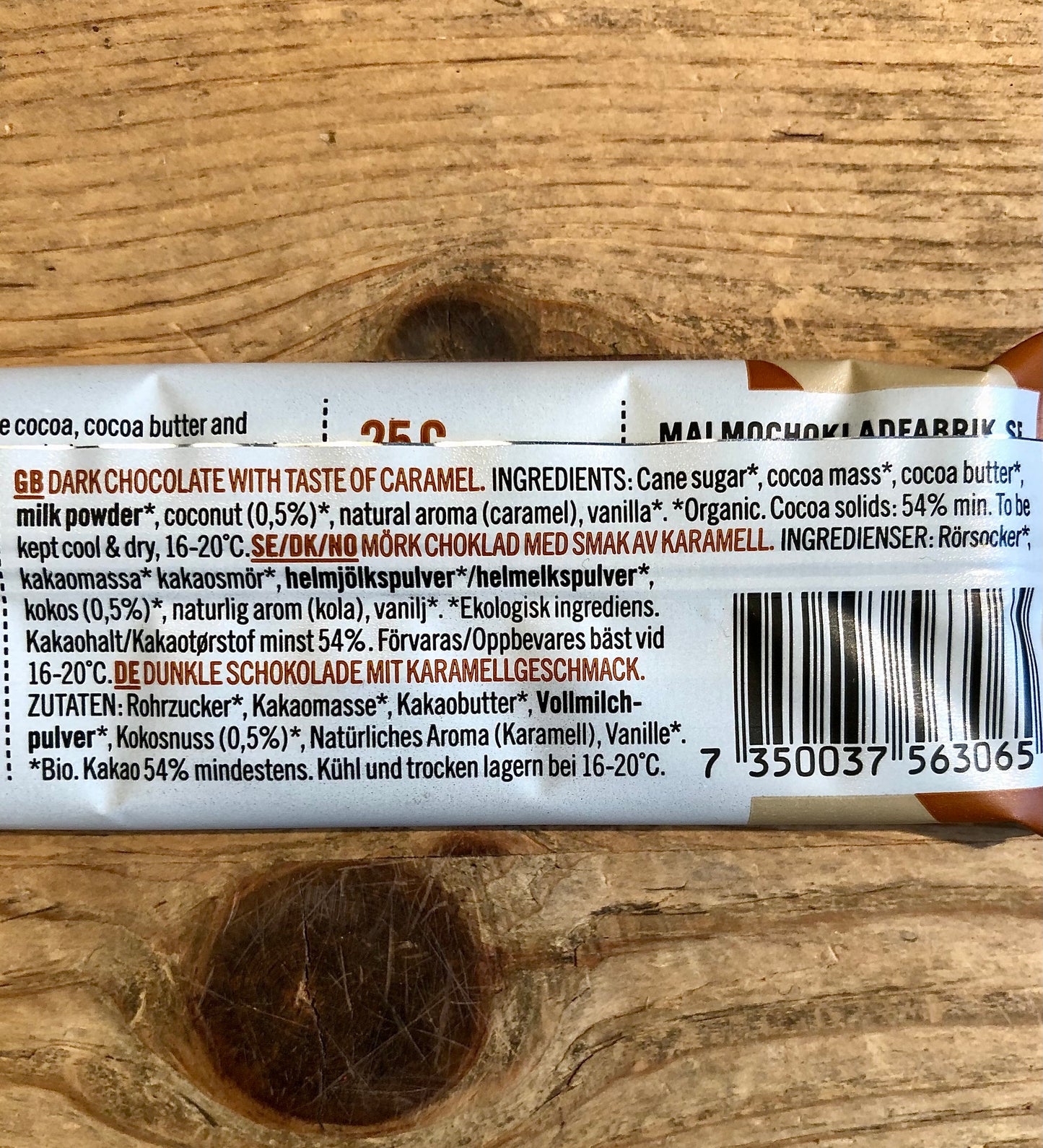 Malmö Choklad Karamell & rostad kokos