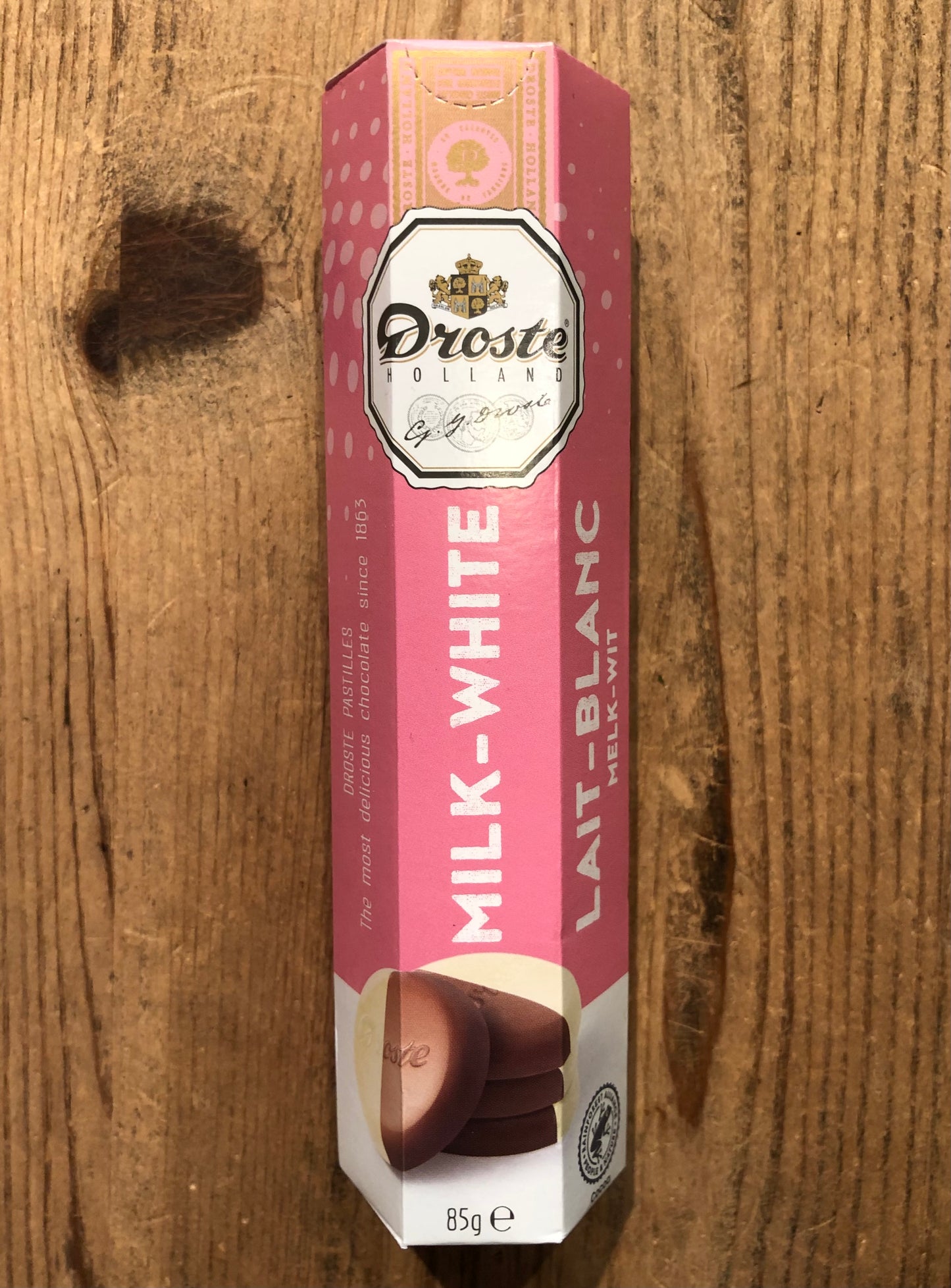 Droste Choklad Milk-White