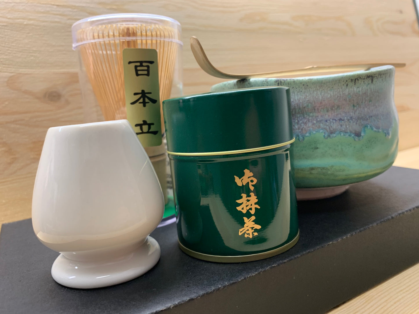 Matcha set all inclusive grönt