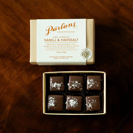 Pärlans kolor Vanilj & Havssalt