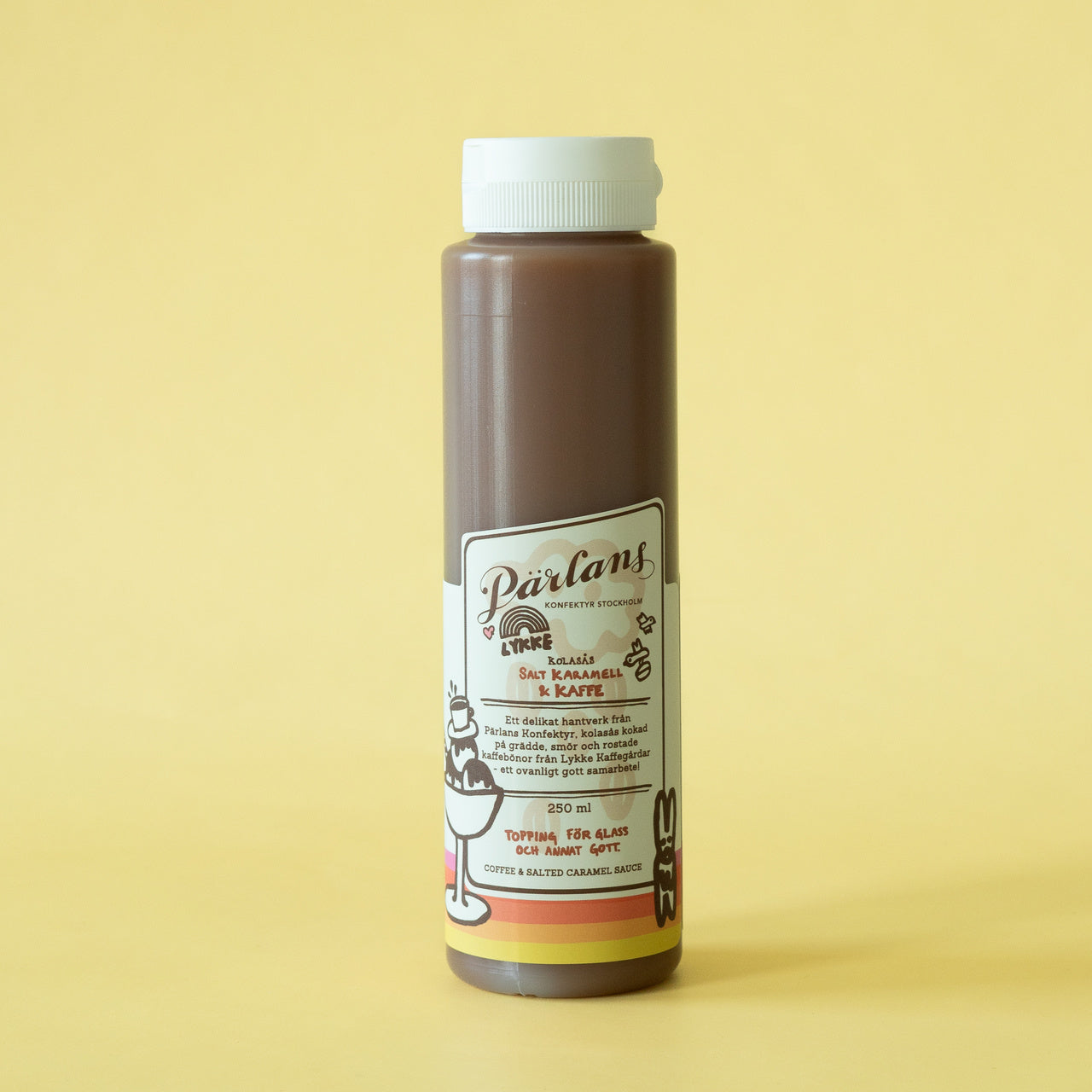 Pärlans kolasås Kaffe och salt karamell