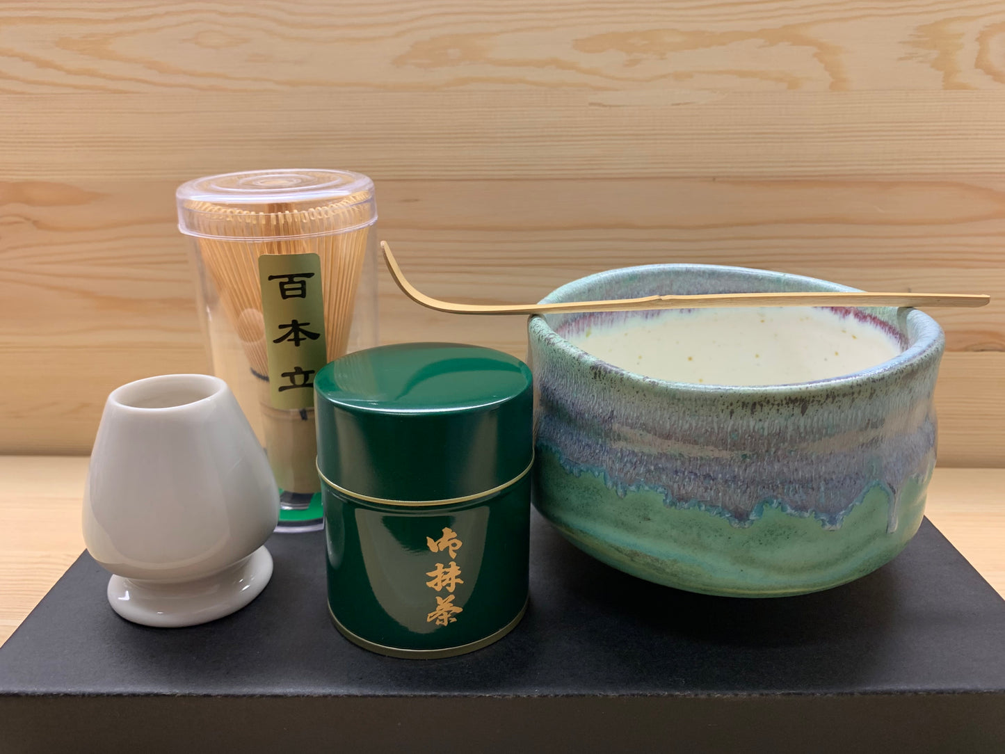 Matcha set all inclusive grönt