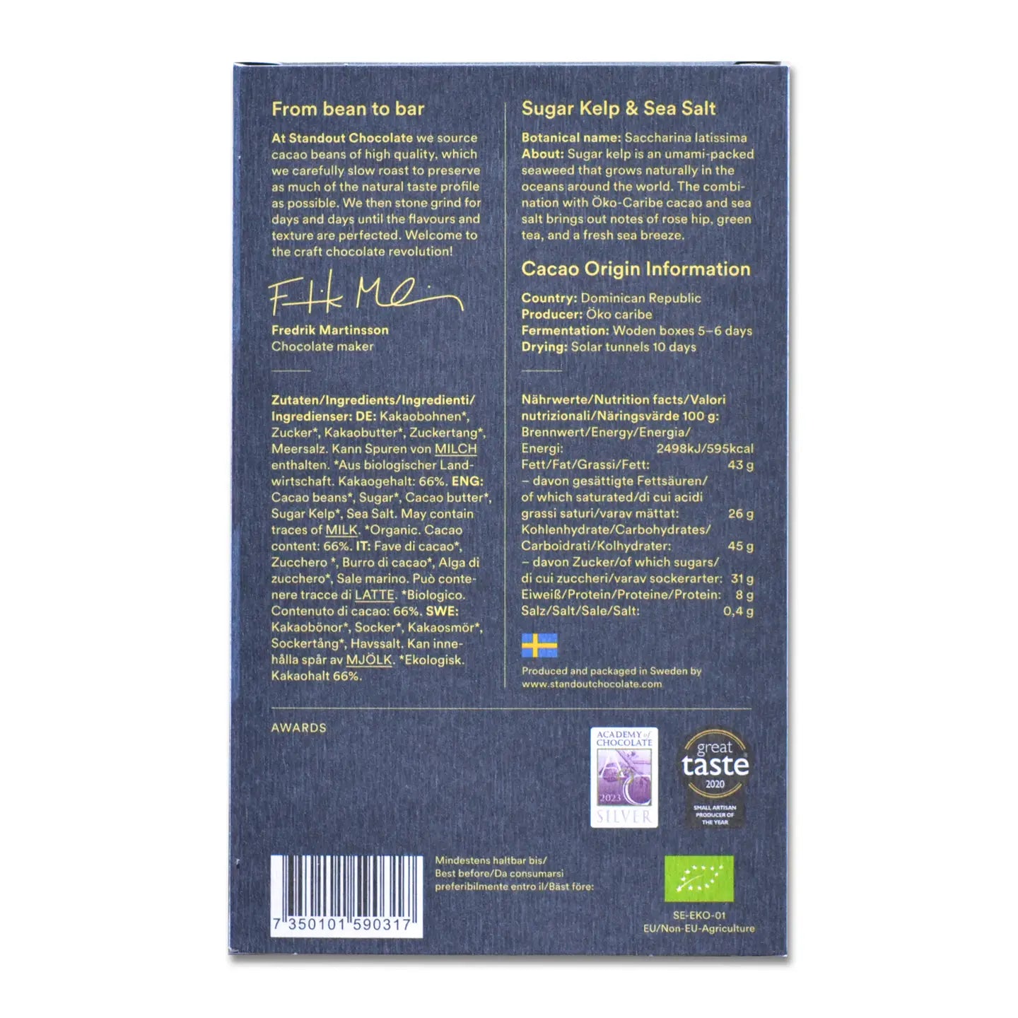 Standout Chocolate Sugarkelp & Seasalt