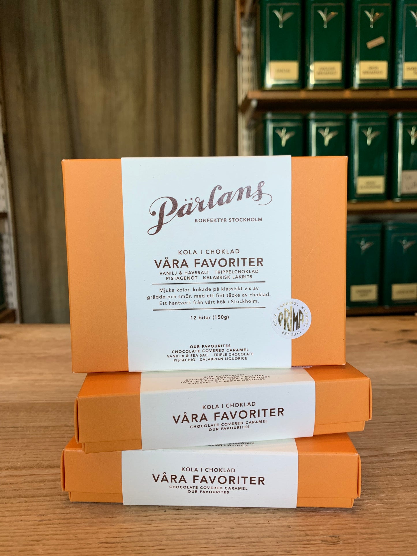 Pärlans kolor Våra Favoriter