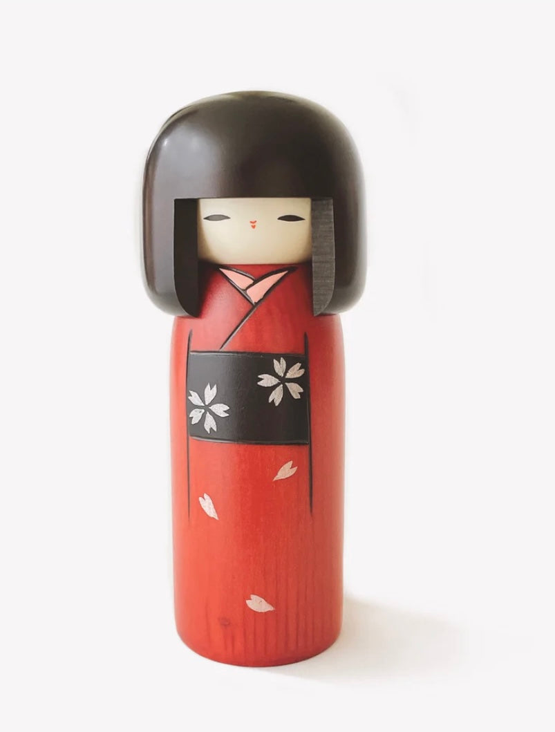Kokeshi docka Hare gi