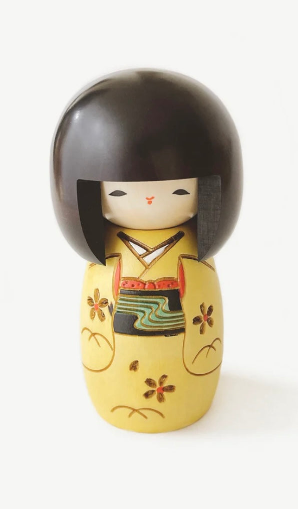 Kokeshi docka Huang