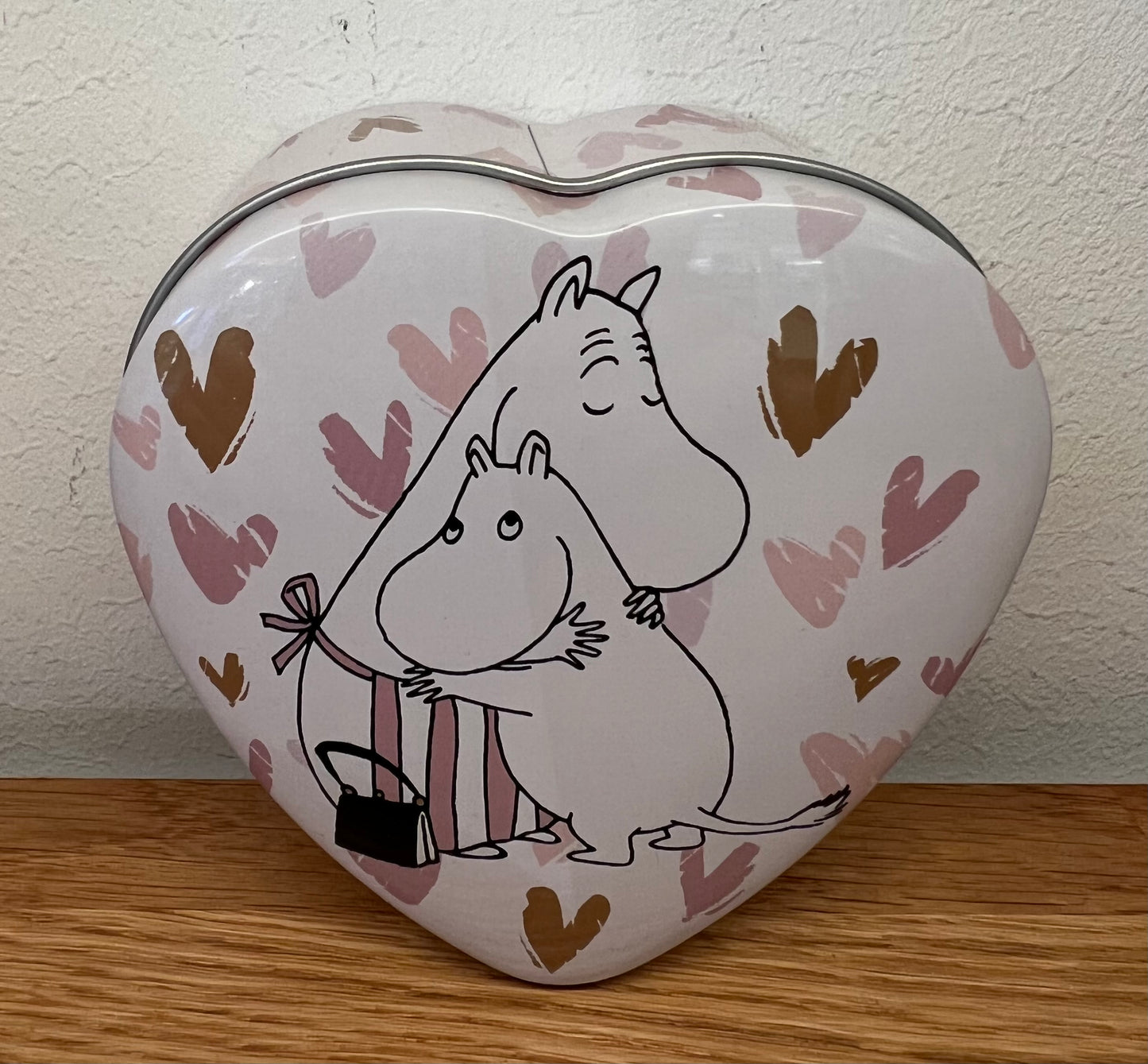 Mumin hjärtburk kärlek