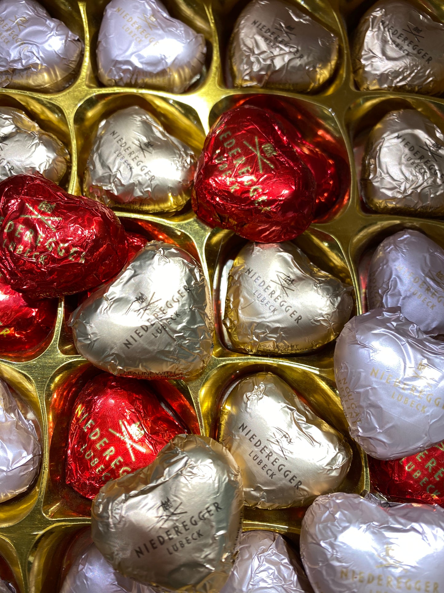 Marsipan hjärta röd