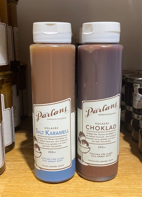 Pärlans kolasås Choklad