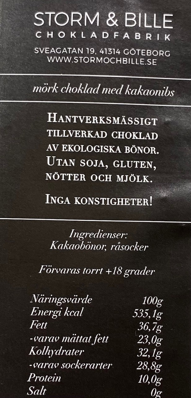 Storm & Bille Kakaonibs