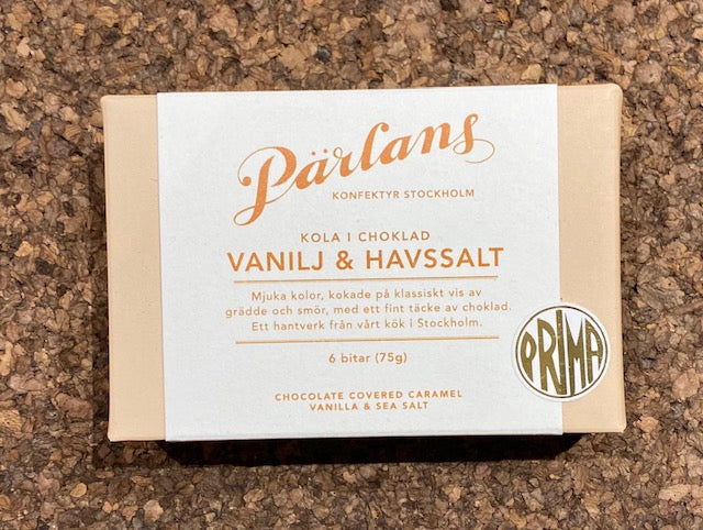 Pärlans kolor Vanilj & Havssalt