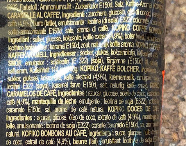 Kopiko kaffekarameller