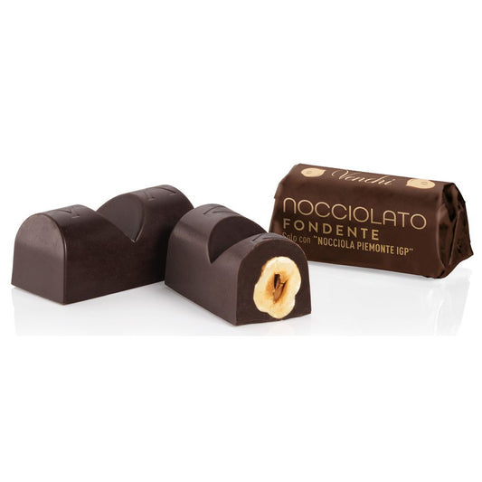 Venchi mörk chokladmed hela hasselnötter