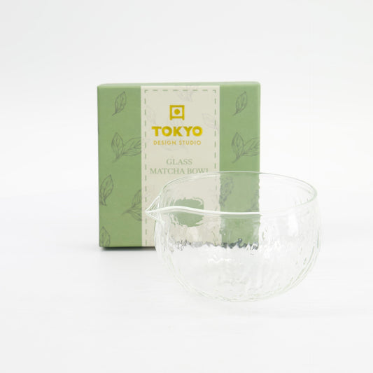 Matcha skål glas