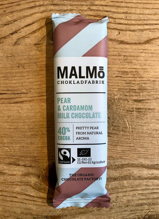 Malmö Choklad Päron & kardemumma