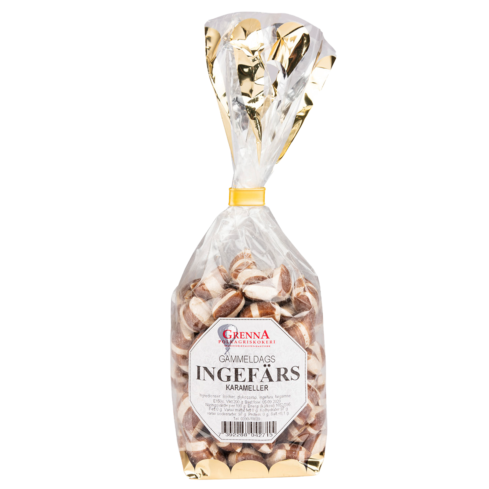 Ingefärs karameller