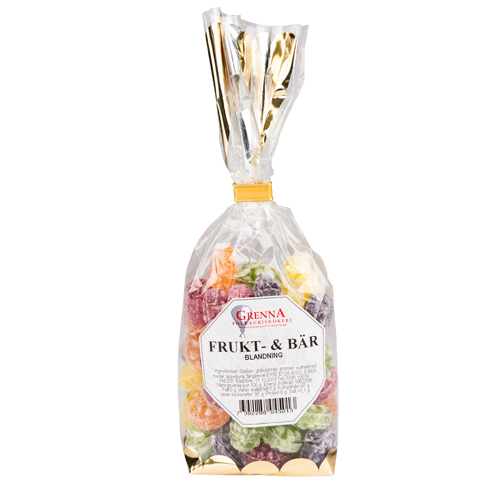 Frukt och bär karameller Grenna