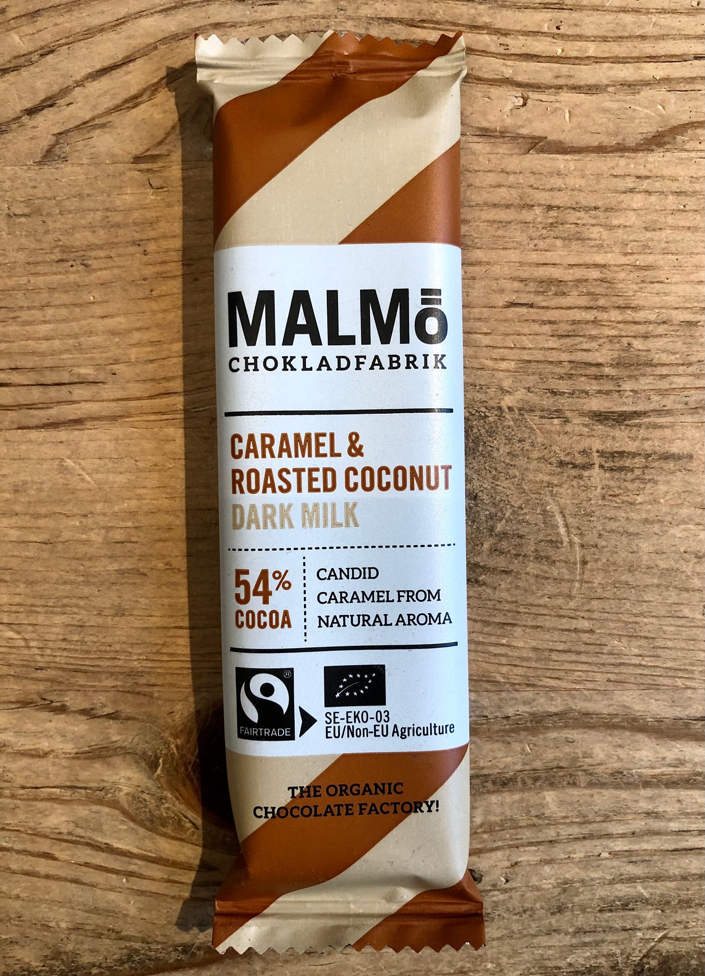 Malmö Choklad Karamell & rostad kokos