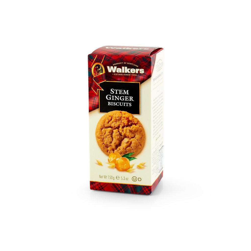 Walkers stem Ginger biscuits