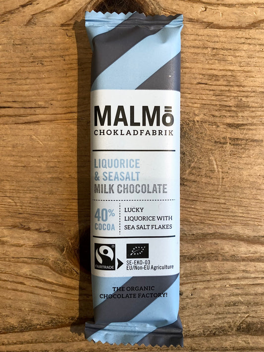 Malmö Choklad Lakrits & havssalt