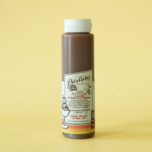 Pärlans kolasås Kaffe och salt karamell