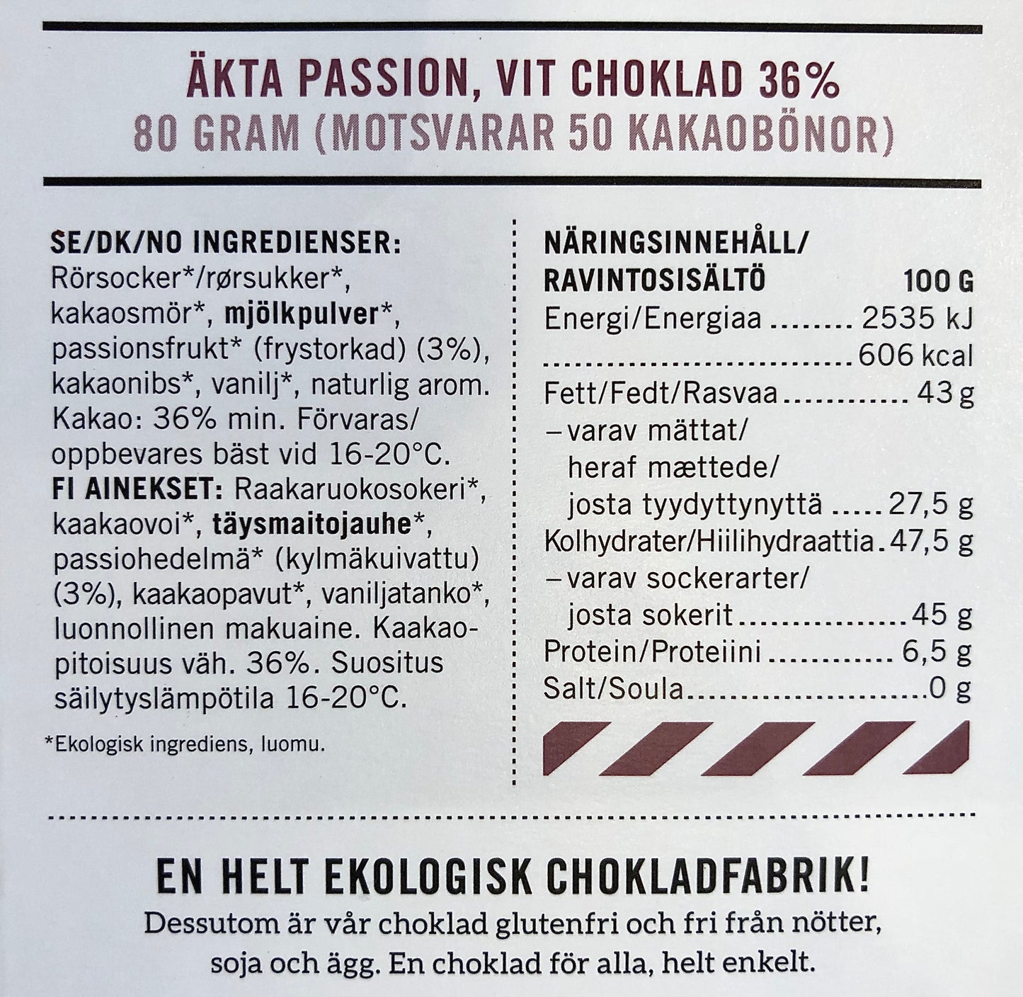Malmö Choklad Äkta Passion