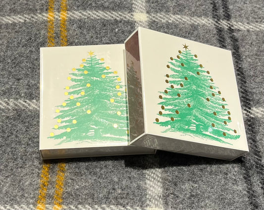 Tändstickor Christmas tree