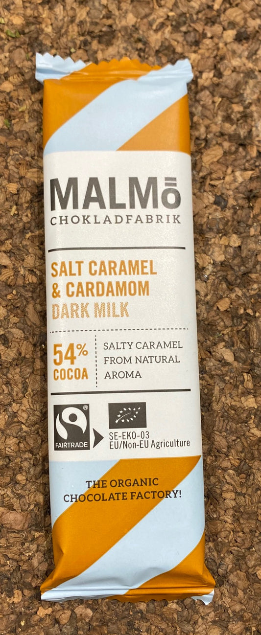 Malmö Choklad Saltkaramell Kardemumma